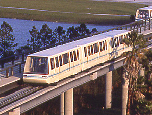 The Orlando Airport Authority People Mover is shown.