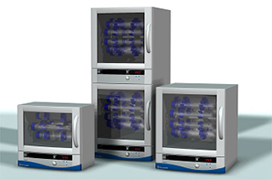 A Thermo Fisher line of ovens is shown with a unified brand appearance.